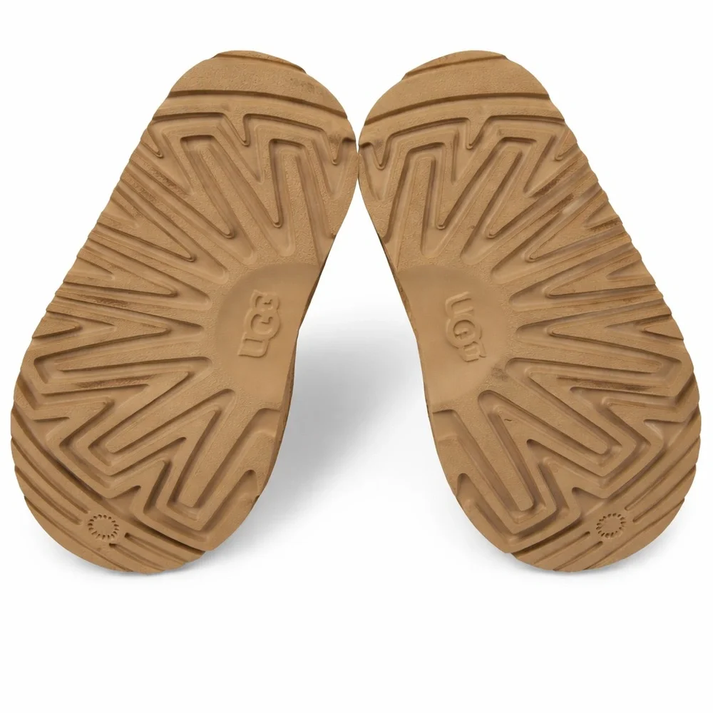 NWOT UGG Tasman II Slippers Kids 7 Chestnut